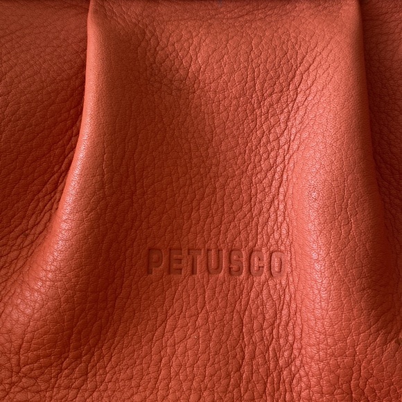 Petusco Leather Shoulder Bag Made in Spain - Picture 10 of 13